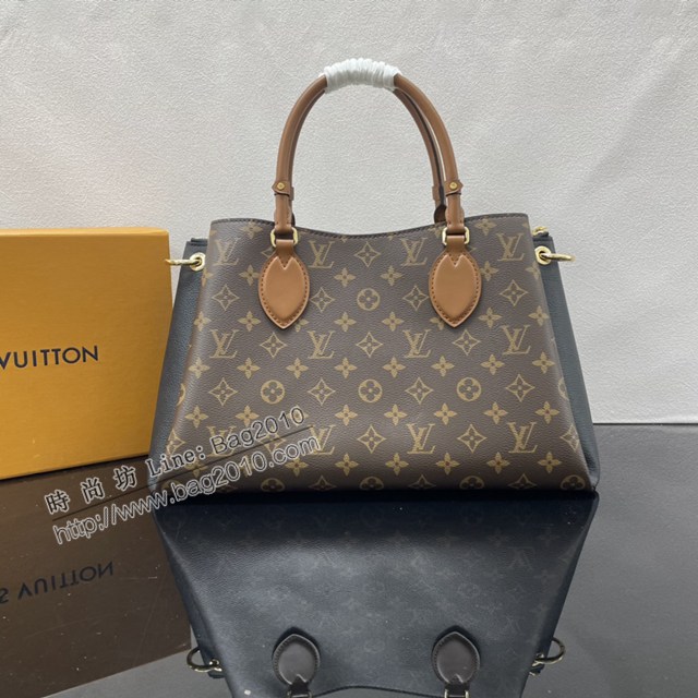 Lv路易威登2023專櫃新款Opéra中號手袋 LV老花粒面皮革手提肩背女包 M46495 ydh5061